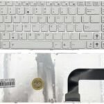 XINDIKBHUB US Notebook Replacement Keyboard for ASUS G60 K52 K52J K52JK K52JR K52F K72 K72F K72J K72JK -No Backlit (White)