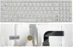 XINDIKBHUB US Notebook Replacement Keyboard for ASUS G60 K52 K52J K52JK K52JR K52F K72 K72F K72J K72JK -No Backlit (White)