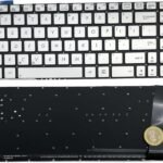 XINDIKBHUB Laptop Replacement US Keyboard for ASUS N550 N550J N550JA N550JK N550JV N550L N550LF Layout -Silvery (with Backlight)