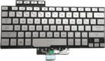XINDIKBHUB US Backlit Laptop Keyboard for ASUS ROG Zephyrus G14 GA401 GA401U GA401QC GA401QE GA401QH GA401QM GA401IHR 2020 Version Silver