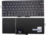 XINDIKBHUB US Keyboard for ASUS RX410U UX310 UX410 RX310 U310 U310U UX4000 U4000 U4000U U4000UQ Newly Replaced Laptop Keyboard -Brown (with Backlight)