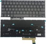 XINDIKBHUB Laptop Replacement US Keyboard for Asus Zenbook S 13 OLED UX5304 UX5304VA UX5304UA UX5304MA Layout -Black (with Backlight)