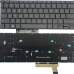 XINDIKBHUB Laptop Replacement US Keyboard for Asus Zenbook S 13 OLED UX5304 UX5304VA UX5304UA UX5304MA Layout -Black (with Backlight)