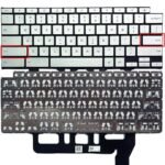 XINDIKBHUB US Keyboard Keyboard for ASUS Chromebook C436 C436F C436FA C436FA-DS599T-W 0KN1-AQ1US12 Notebook Silver Without Backlit