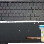 XINDIKBHUB US Laptop Replacement Keyboard for ASUS GL553 GL553V GL553VW ZX553VD -Black/Scarlet Letter (with Backlit)