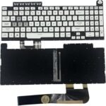 XINDIKBHUB US with RGB Backlit Keyboard for ASUS TUF Gaming A15 FA566NCR FA566NC FA566IH FA566II FA566IH-HN151T Laptop Keyboard (White)