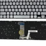 XINDIKBHUB US Backlit Laptop Replacement Keyboard for ASUS Vivobook 14 X409 X409J X409F P409J A409M A409 S409 F409-With Backlight (Silver)