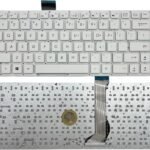 XINDIKBHUB US Notebook Replacement Keyboard for ASUS E402 E402M E402MA E402SA E402S E403SA E402N R417 R417S R417M R417MA R417SA L402S -No Backlit (White)