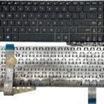 XINDIKBHUB Laptop Replacement US Keyboard for Asus K570U K570UD K570Z K570ZD X570U X570UD X570Z X570ZD Layout -Black (No Backlight)