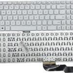 XINDIKBHUB Laptop Replacement US Keyboard for ASUS X541 X541N X541U X541UA X541S X541Y Layout -White(No Backlight)