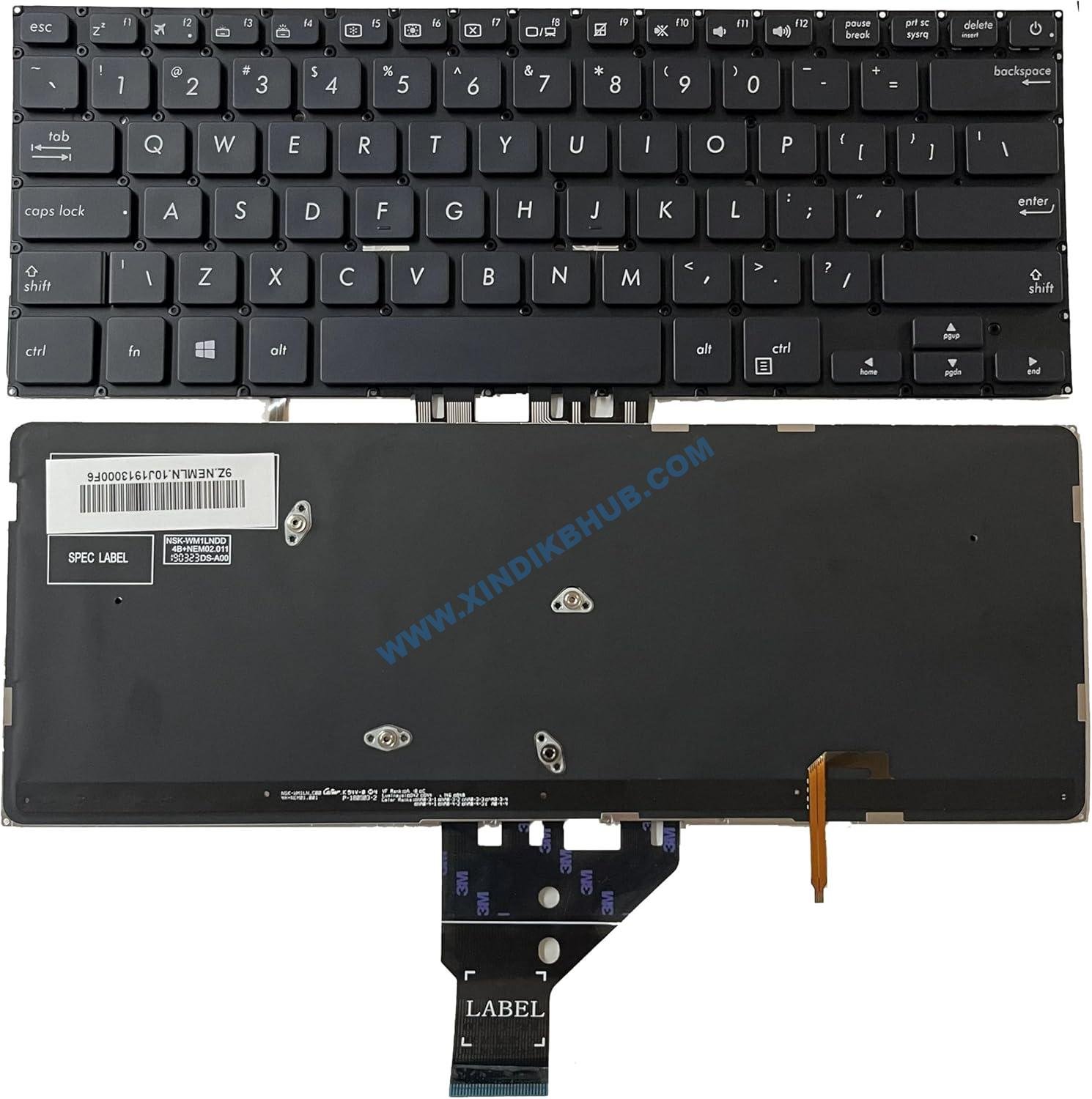 81nfzr0e8FL._AC_SL1500_.jpg XINDIKBHUB US Backlit Laptop Replacement Keyboard for ASUS ExpertBook P5440 P5440FA P5440UA P5440FFI - Image 1