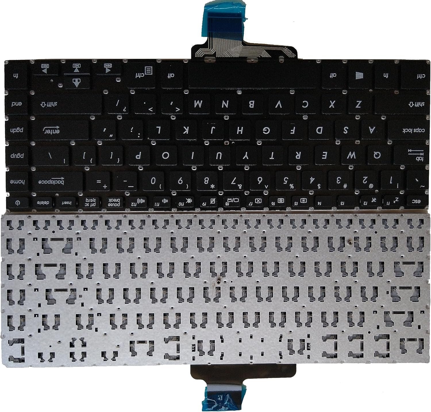 91Og4qkJLjL._AC_SL1500_.jpg XINDIKBHUB US Non-Backlit Laptop Replacement Keyboard for ASUS VivoBook X510 X510U X510UA X510UN X510Q X510QA X510QR - Image 1