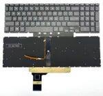 US Layout Laptop for HP Victus 16-R 16-r0001na 16-r0006tx 16-r0046nb 16-r0059w 16-r1006ns Replacement Keyboard (White with Backlit) - Image 3