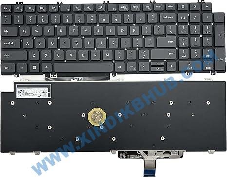 7149Z6bNj-L._AC_SX466_.jpg US Notebook Replacement Keyboard for DELL Latitude 5520 5521 5529 5530 Precision 3560 3561 3570 -No Backlit - Image 1
