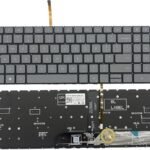 Laptop Replacement US Keyboard for Dell Latitude 3520 Vostro 3510 3520 5510 5515 7510 Layout -with Backlit (Gray)