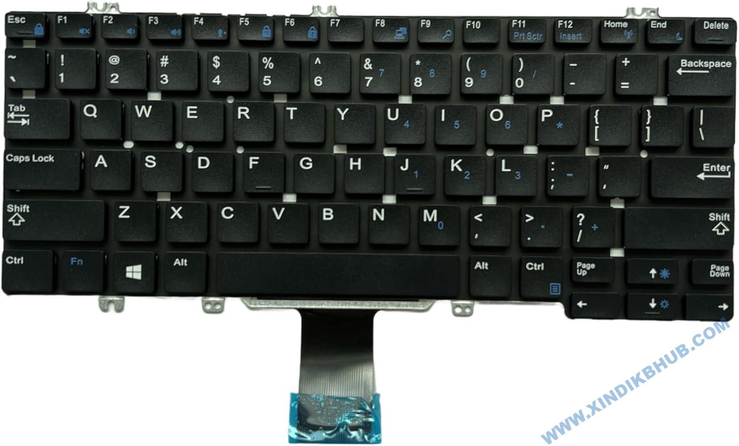 71OPDwE8aL._AC_SL1500_.jpg Laptop Replacement US Keyboard for Dell Latitude E7280 E5280 5290 7380 7389 7390 Layout -Black (with Backlight) - Image 1