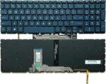 US Layout Laptop for HP Victus 16-R 16-r0001na 16-r0006tx 16-r0046nb 16-r0059w 16-r1006ns Replacement Keyboard (White with Backlit) - Image 4
