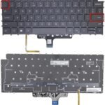 US with Backlit Keyboard for Dell Precision 5680 5690 P123F 5470 5480 5490 P154G Notebook US Layout Replace Keyboard