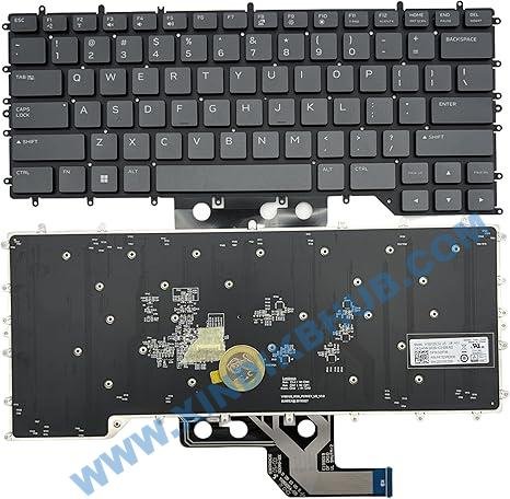 81FoeyVypBL._AC_SX466_.jpg US RGB Backlit Laptop Replacement Keyboard for DELL Alienware M15 R3 M15 R2 Per-Key RGB Backlit - Image 1