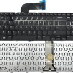Laptop Replacement US Keyboard for Dell Inspiron 15R N5110 M5110 N 5110 M511R 4DFCJ NSK-DY0SW US Layout Notebook -Black (No Backlit)