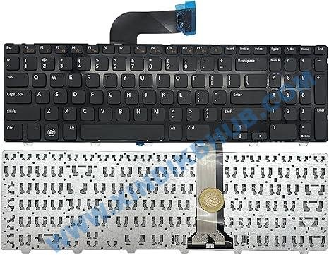 81rTGPfNQTL._AC_SX466_.jpg Laptop Replacement US Keyboard for Dell Inspiron 15R N5110 M5110 N 5110 M511R 4DFCJ NSK-DY0SW US Layout Notebook -Black (No Backlit) - Image 1