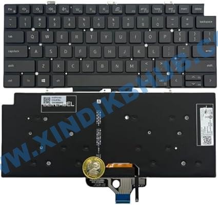 41B8hOuZjL._AC_SX425_.jpg US with Backlit Keyboard for Dell Latitude 13 7310 7320 5320 (Black) - Image 1