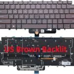 US Backlit Laptop Replacement Keyboard for Dell XPS 13-9315 13 9315 0NY0PX NY0PX, Backlit, Without Frame