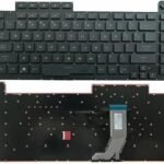 US Per-Key RGB Backlit Keyboard for Asus ROG Strix G531GW G531GW-DB76 Laptop Replacement Keyboard -Black