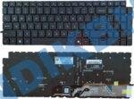 US with Backlit Keyboard for Dell Inspiron 16 5640 5645,Vostro 16 5640 5645 P131F P132F (Blue-Grey)
