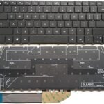 US Backlit Keyboard for DELL XPS 9300 9310 2020 0842JJ 0GVDKG 04MMJY 0RV8PG NSK-QJ0BC DLM19B9