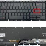 US Red Backlight Replacement Keyboard Gaming Laptop for Dell G15 5510 5511 5515, G15 5520 5521 5525