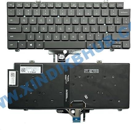 61oEaCZiQ3L._AC_SX425_.jpg US Backlit Keyboard for DELL Latitude 7420 7430 7520 7521 5320 5421 5430 with Backlit - Image 1
