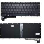 US Backlit Laptop Replacement Keyboard for ASUS ZenBook Duo UX8406 UX8406C UX8406CA UX8406MA UX8406M UX8406CA-IS99T UX8406CA-PZ068X -with Backlight/Black