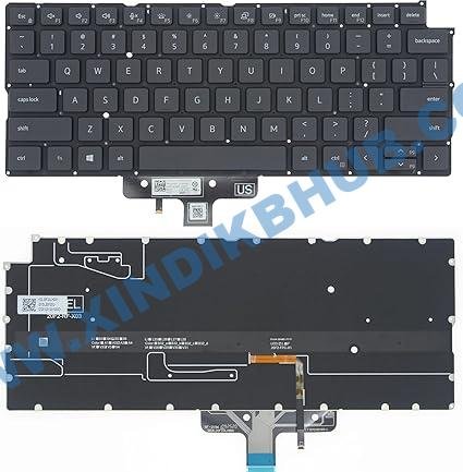 71Keo2TaIyL._AC_SX425_.jpg US Backlit Laptop Replacement Keyboard for Dell Latitude 9000 9430 9420 2 in 1 Backlight Teclado 085N0D 00Y0GG 85N0D 0Y0GG Keyboard -with Backlight/Black - Image 1