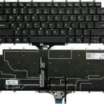 US Keyboard for Dell Latitude 9510 9520 2-in-1 Black with Backlit Without Frame 03R93D