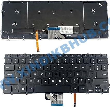 71pj-Zpef2L._AC_SX425_.jpg US Backlit Laptop Replacement Keyboard for Dell Precision M3800 XPS 15 9530 Keyboard 0HYYWM HYYWM - Image 1