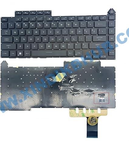 81CX8ra6HIL._AC_SX425_.jpg US Per-Key RGB Backlit Keyboard for ASUS ROG Strix G15 G513RM G513RW G513RM-HF232X G513RW-HF187X G513RW-HF196X Laptop Keyboard -Black - Image 1