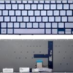 US Backlit Laptop Replacement Keyboard for Asus ZenBook 14 UX435 UX435E UX435EGL UX435EAL U4800EGL (Black)