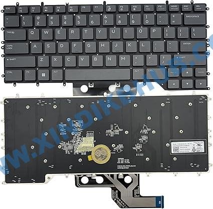 81FoeyVypBL._AC_SX425_.jpg US RGB Backlit Laptop Replacement Keyboard for DELL Alienware M15 R3 M15 R2 Per-Key RGB Backlit - Image 1